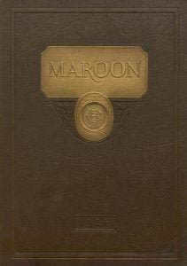 1926 Marron Yearbook for the Champaign Central High School