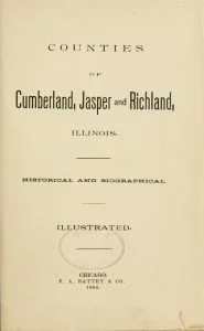 Counties of Cumberland, Jasper and Richland, Illinois
