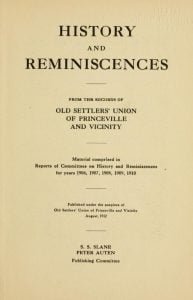 History and reminiscences vol 1