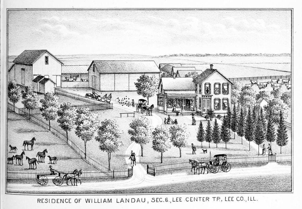 Residence of William Landau